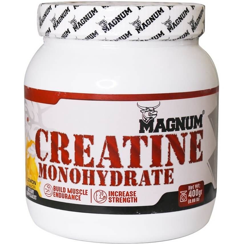 کراتین مونوهیدرات مگنوم 400 گرم طعم لیمو | Magnum Creatine Monohydrate