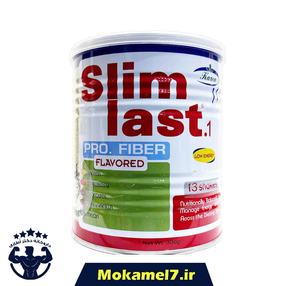 اسلیم لست ۱ کارن 300 گرم طعم موز | karen Slim last 1