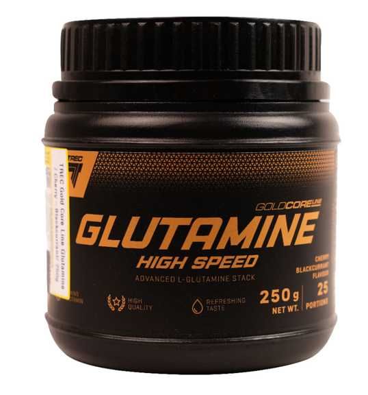 ال گلوتامین های اسپید گلد کر لاین ترک ۲۵۰ گرمی طعم پرتقال گریپ فروت | Trec High Speed L-Glutamine Gold core Line