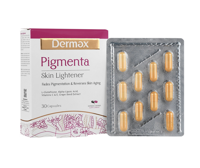 پیگمنتا مکمل روشن کننده پوست درمکس 30 عدد | Dermax Pigmenta