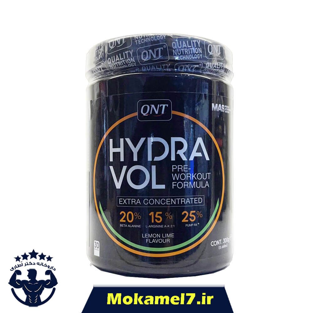 هیدراول کیو ان تی 300 گرم طعم لیمو | QNT Hydravol