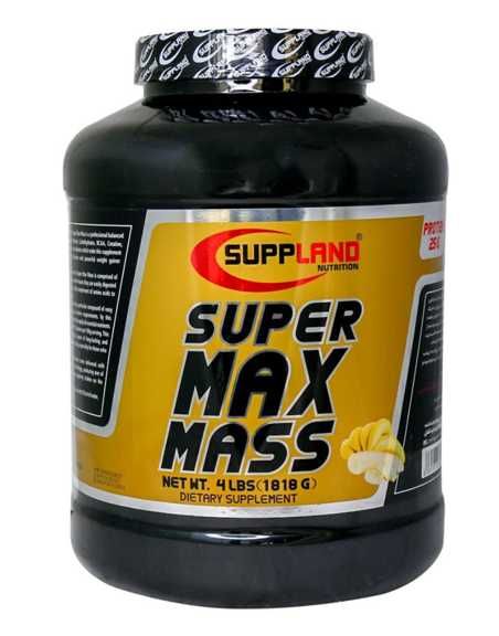 سوپر مکس مس ساپلند 1818 گرم طعم موز | SuppLand Super Max Mass