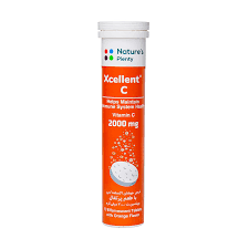 قرص جوشان اکسلنت سی نیچرز پلنتی 2000 میلی گرم 13 عدد | Natures Plenty Xcellent C Effervescent Tablet