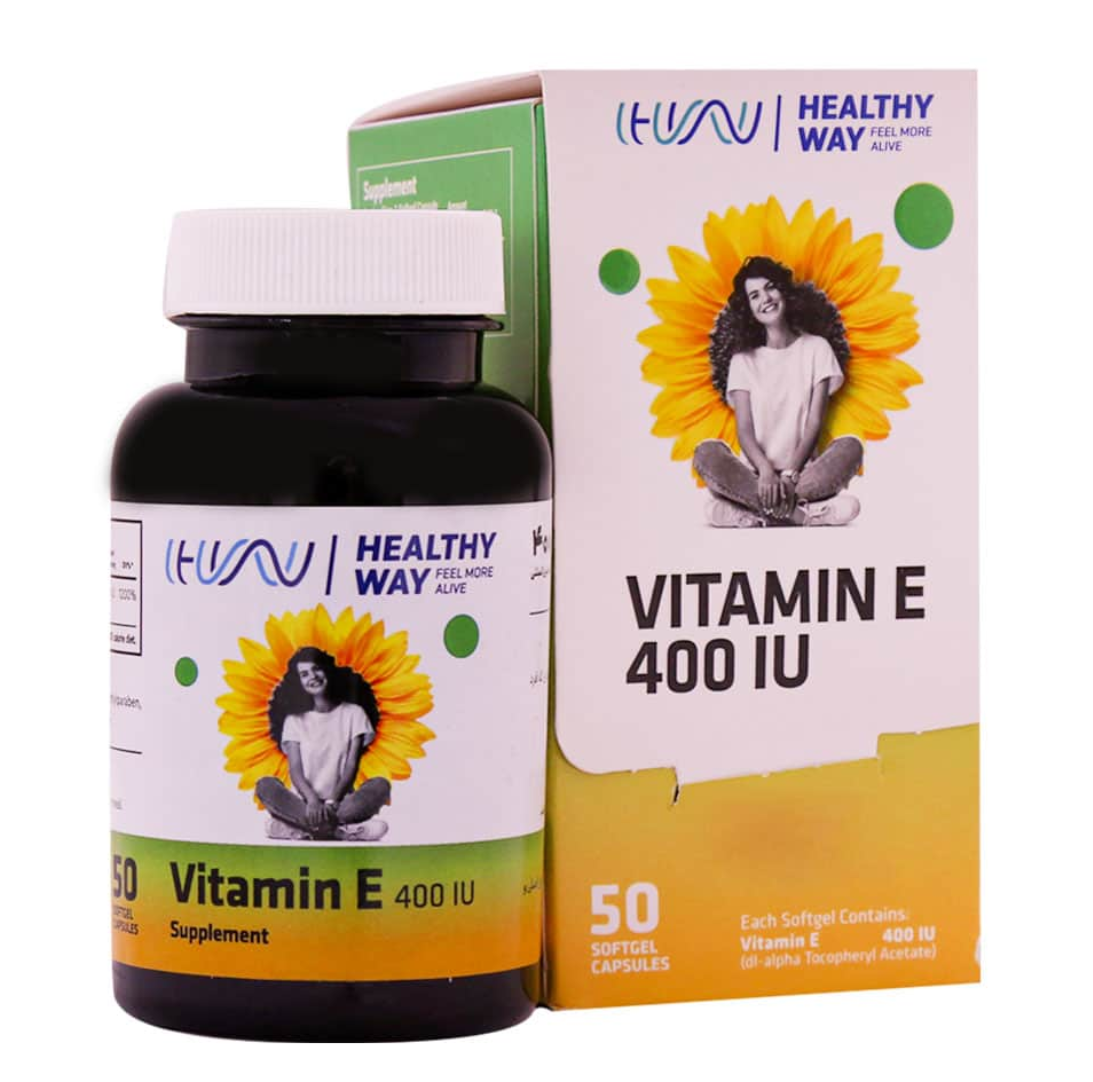 ویتامین ای هلثی وی 400 واحدی | Healthy Way Vitamin E 400 IU